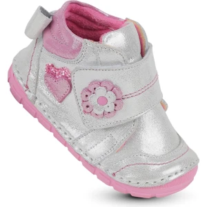 Kaptan Junior Ilkadım Hakiki Deri Kız Bebek Çocuk Ortopedik Ayakkabı Patik