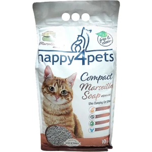 Topaklaşan Kedi Kumu Marsilya Sabun Kokulu Ince Taneli 10 kg