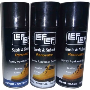 Öztürk Kundura Nuri Leflef Süet Nubuk Boyası Sprey 200 ml