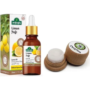 Limon Yağı 20 ml + Mentol Taşı 7 Gr.