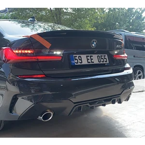 Bmw G20 3 Serisi 2019 + M Spoiler Piona Black Spoyler( Abs,taiwan)