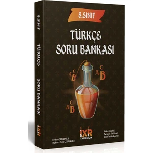 İxir Yayıncılık 8. Sınıf LGS Türkçe Soru Bankası