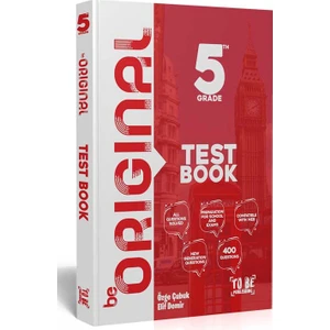 To Be Publishing 2022 Be Original 5 Grade Test Book