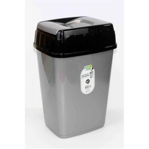 Poly Time Plastik Çift Kapaklı Çöp Kovası 10 Lt E676