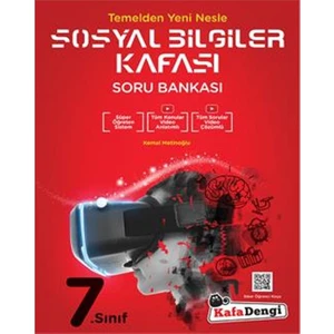 Kafa Dengi Yayınları 7.Sınıf Sosyal Bilgiler Kafası Soru Bankası