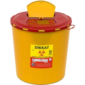 Tıbbi Atık Kovası 1.2 Lt