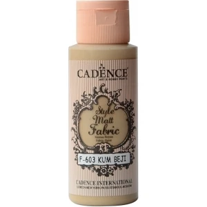 603 Kum Beji Mat Kumaş Boyası 59 ml