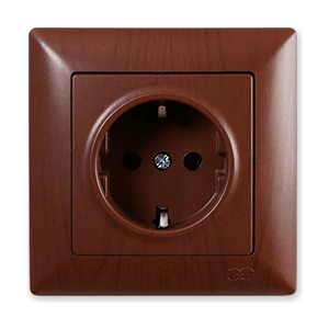 Günsan Vısage Amazon Ceviz Topraklı Priz (Mkz)