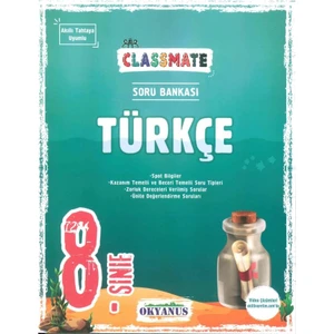 Okyanus Eğitim Yayınları 8. Sınıf Classmate Türkçe Soru Bankası