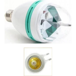 3 Renk Disko LED Ampul Aydınlatma Işık Dekoratif LED Gece Lambası