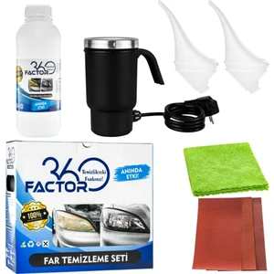 Far Temizleme Seti (5'li Set) Cihaz Makine Kit Takım