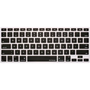 Apple Magic Keyboard-1 ile Uyumlu Klavye Koruyucu Amerikan İngilizce-Türkçe Baskı