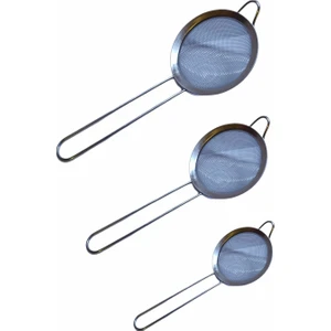 Süzgeç Takımı Paslanmaz Çelik 3 'lü