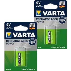 Ready 2 Use 9V 200 Mah Şarj Edilebilir Pil 2 Adet