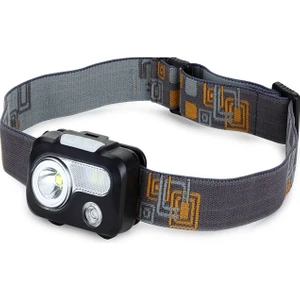 SL-F354 3W Led+ 2 Smd+1 Kırmızı LED Pilli Işık Ayarlı ve Modlu Kafa Lambası