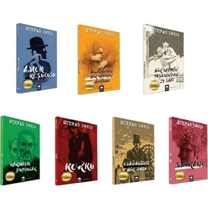 Amok Koşucusu - Bilinmeyen Bir Kadının Mektubu - Bir Kadının Yaşamından 24 Saat - Karmaşık Duygular - Stefan Zweig - 7 Kitap