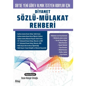 Diyanet Sözlü-Mülakat Rehberi - Hasan Çalışkan
