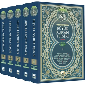 On Dört Müfessirden Büyük Kur'an Tefsiri (5 Cilt Takım)