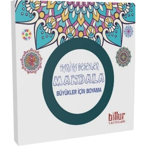 Harika Desenler Mandala - Büyükler Için Boyama