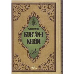Mealli Tecvidli Kur’an-I Kerim Orta Boy