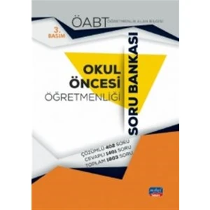 Nobel Sınav Yayınları ÖABT Okul Öncesi Öğretmenliği Soru Bankası Öğretmenlik Alan Bilgisi