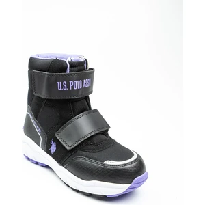 U.S. Polo Assn. 101053032 Enzo Hi Siyah Çocuk Sneaker