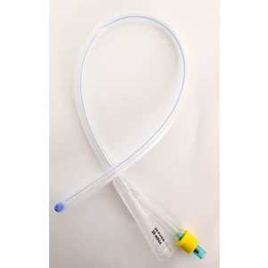 2 Yollu Silikon Foley Idrar Kateteri Galena SFLYSND2Y No: 18 Kırmızı