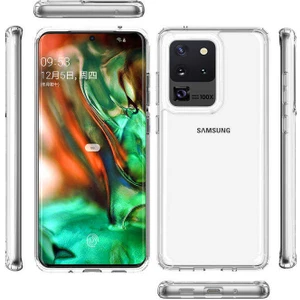 Samsung Galaxy S20 Ultra Kılıf Full Şeffaf Sararmaz Kapak