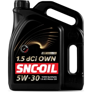 Snc Oil 1.5 Dci Own 5W 30 Motor Yağı 5 Litre Motor Yağı ( Üretim Yılı: 2023 )