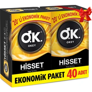 Hisset 20 Li X2 Paket Toplam 40 Adet