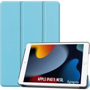 wowacs Apple iPad 9 Kılıf 9. Nesil 10.2 Smart Folio Cover Akıllı Uyku Modlu Pu Deri Standlı Tablet Kılıfı