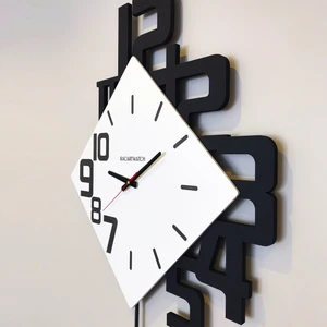 RacartShop Modern Dekoratif Sarkaçlı Duvar Saati – 74