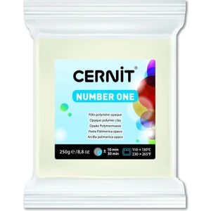 027 Number One Polimer Kil White Opaque 250 Gram