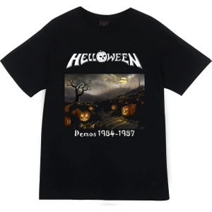 Helloween Baskılı T-Shirt
