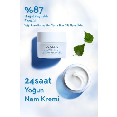 Lumene Intense Hydration 24H Moisturizer - 24SA Yoğun Nem Fiyatı