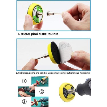 Depolife Mini Gravür Makineleri Için Mop Cırt Taban Flap Fiyatı