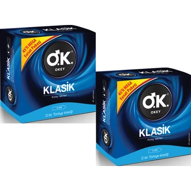 Okey Klasik 45LI x 2 Paket Toplam 90