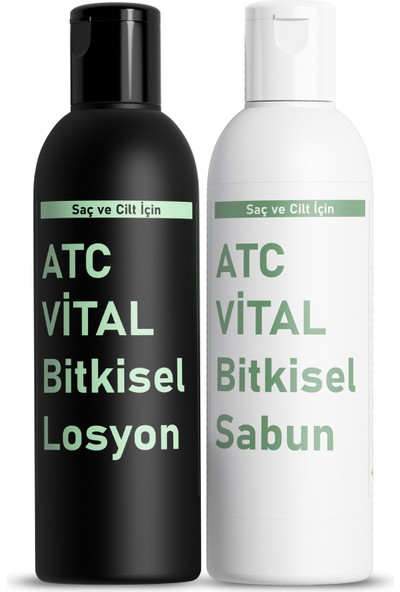Feli's Atc Vital Bitkisel Sıvı Sabun ve Losyon 2’li Set 330 ml