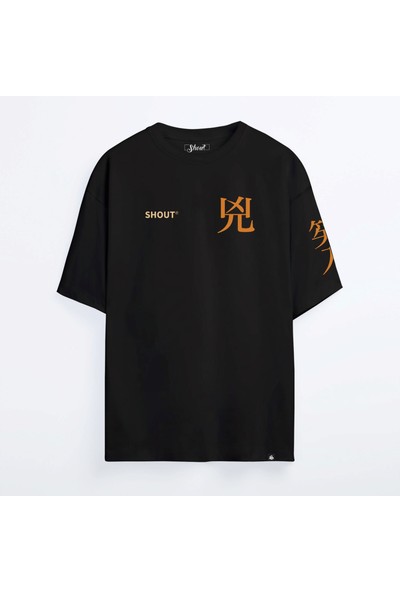 Shout Oversize Shout Limited Edition Samurai Tiger Unisex T-Shirt