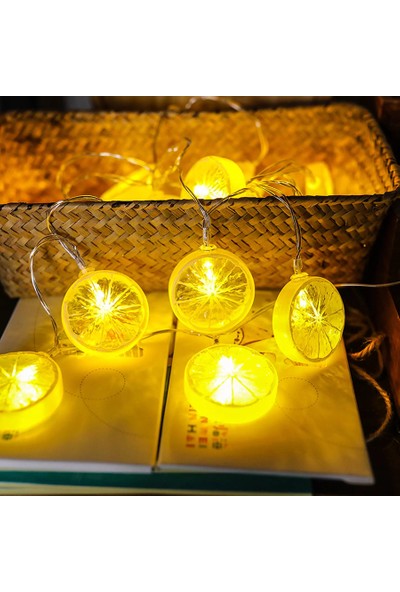Dekorden Limon Dilimi LED Işık