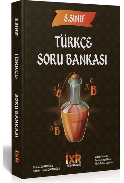 İxir Yayınları 8. Sınıf LGS Türkçe Soru Bankası