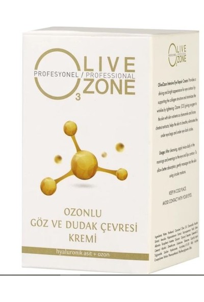 Olive Ozone Göz ve Dudak Kremi & Antıagıng