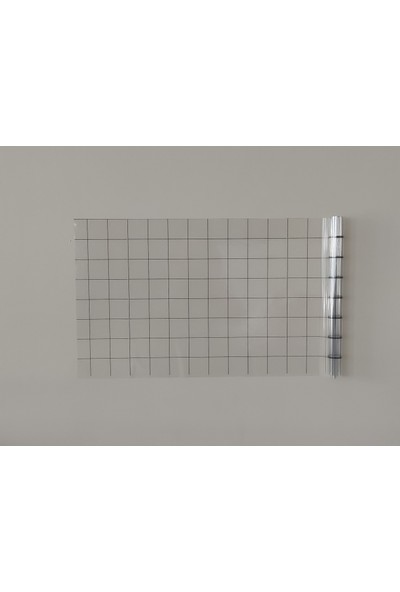Statik Kağıt Kareli Şeffaf Yazı Tahtası 100 x 120 cm
