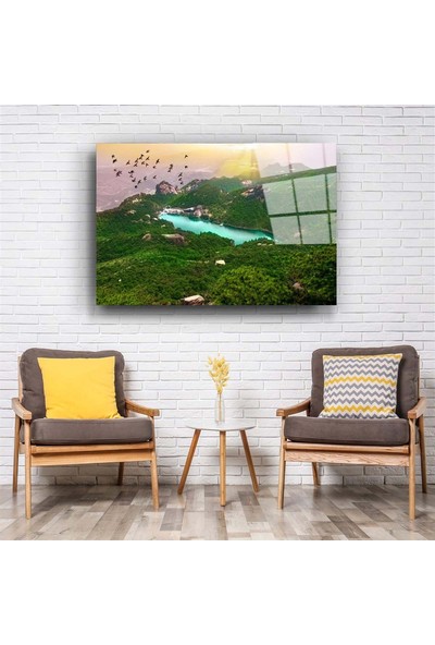 Aras Glass Art Manzara 2 Cam Tablo