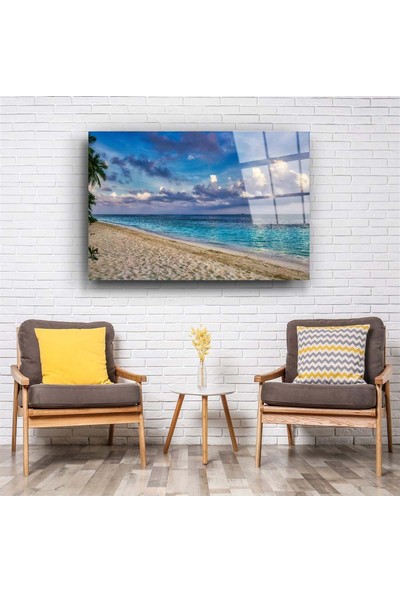 Aras Glass Art Deniz 3 Cam Tablo