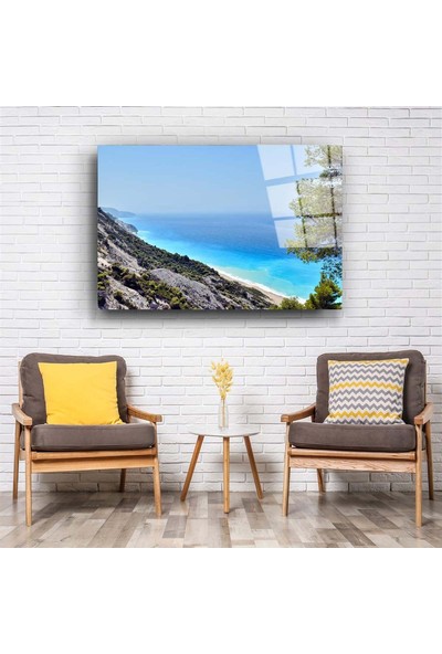 Aras Glass Art Deniz 4 Cam Tablo