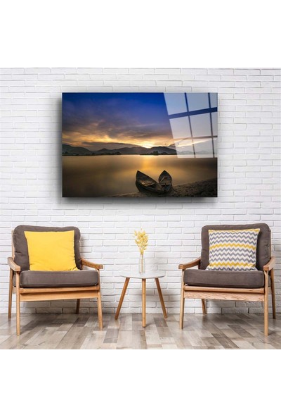 Aras Glass Art Deniz 5 Cam Tablo