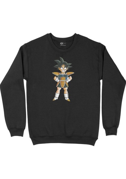 Goku Dragon Ball Siyah Sweatshirt