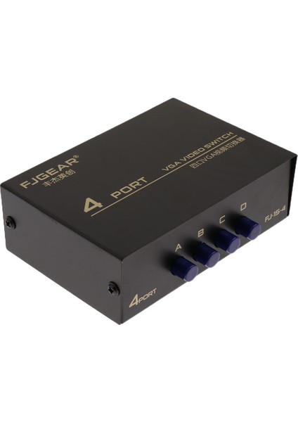 VGA Paylaşımı Manuel Anahtar Kutusu (Yurt Dışından)