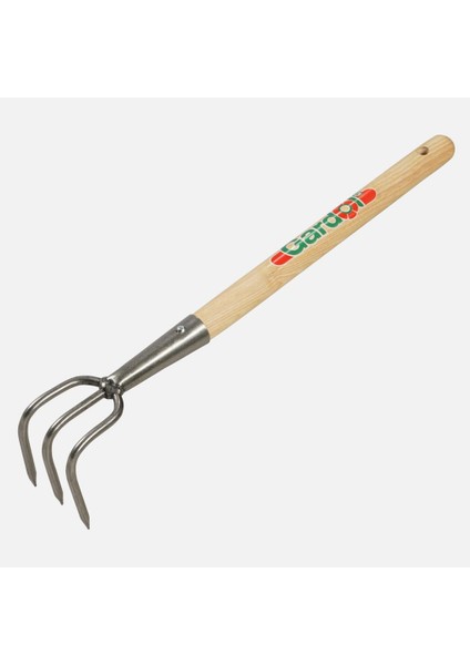 Küçük 3 Çatallı Tırmık 45 cm